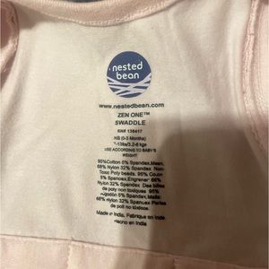 Nested bean sack 0-3